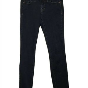 Madewell Skinny Stretch Jeans  27x32 Mid Rise